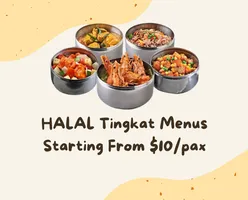 Halal Tingkat Menus From $10/pax